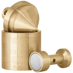 Plomada de Laton con Centro 352g, Para Uso en plomeria y construccion, PLOM-3L 17068 Truper