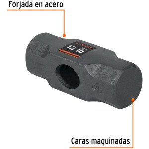 Cabezas de Comba Octagonal 12 Lb Ojillo Ovalado Truper 10593