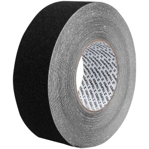 Cintas adhesivas antiderrapantes 2" x18m Negro Pisos y Rampas, Truper 101444