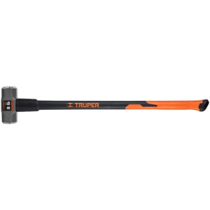 Combas 8lb Octagonales Mango36" Fibra de Vidrio, Cara Maquinada, MD-8F 16538 Truper
