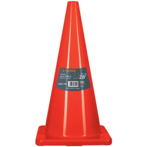 Conos de Precaucion 70 cm, Resistente a Impactos, Peso 2.50 kg, CONO-70 13122 Truper