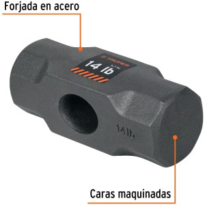 Cabezas de Comba Octagonal 14 Lb Ojillo Ovalado Truper 10594