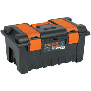 Cajas para Herramientas 22" 56x32x28cm inc. Charola, Truper 11145