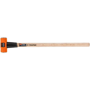 Combas 8lb Octagonales Mango36", Cara Maquinada con protector termoplastico, MD-8M 16511 Truper
