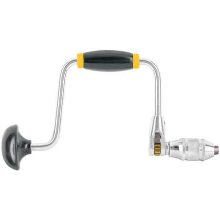 Berbiqui Taladro Manual 12", tipo ratchet, Barril y Manibela de Plastico, BC-10P 20240 Pretul