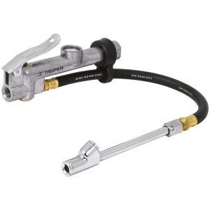Inflador Calibrador de Cabeza Doble Profesional, Cuerpo Metalico, Max Presion 120 PSI, INFCA 19028 Truper