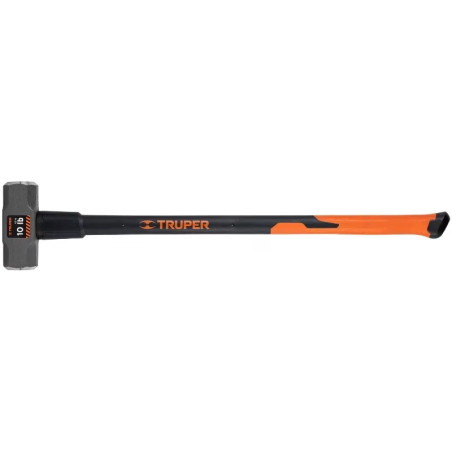 Combas 10lb Octagonales Mango36" Fibra de Vidrio, Cara Maquinada, MD-10F 16540 Truper