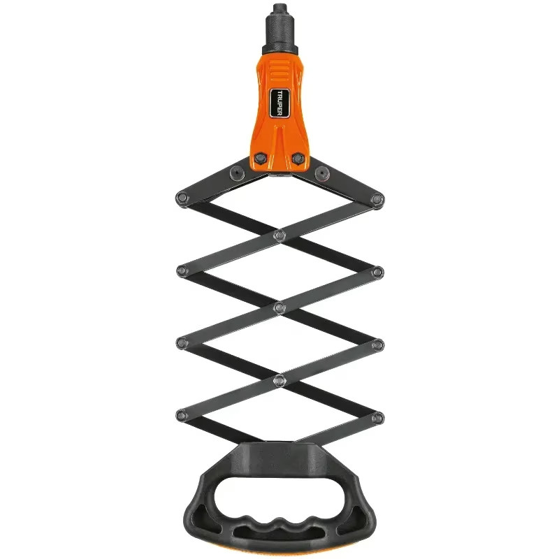 Remachadora Tipo Acordeon, 5 Boquillas 1/8 5/32 3/16 15/64 1/4 Pulgada incluye Llave, RE-AC 17962 Truper