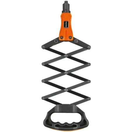 Remachadora Tipo Acordeon, 5 Boquillas 1/8 5/32 3/16 15/64 1/4 Pulgada incluye Llave, RE-AC 17962 Truper