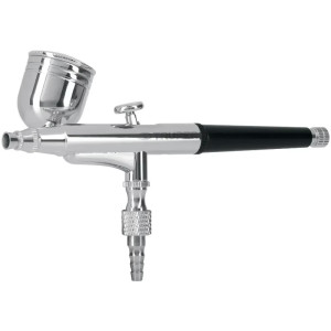 Pistolas de Pinturas 8ml Aerografica Gravedad AireFlujoControlado, AERO-30 Truper 11859
