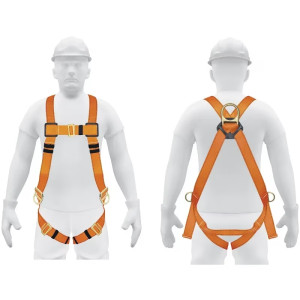 Arnes de Cuerpo Completo 3 Anillos Posicionamiento y Contra Caídas, Carga 140kg, Truper 14439