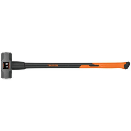 Combas 12lb Octagonales Mango36" Fibra de Vidrio, Cara Maquinada, MD-12F 16542 Truper