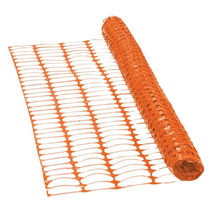 Rollo malla de seguridad 30m x1.22m Truper 15264
