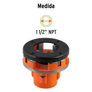 Dado para Tarraja 1 1/2" Cuerda 11 1/2NPT Compatible con TA851, D-850-1-1/2 13082 Truper