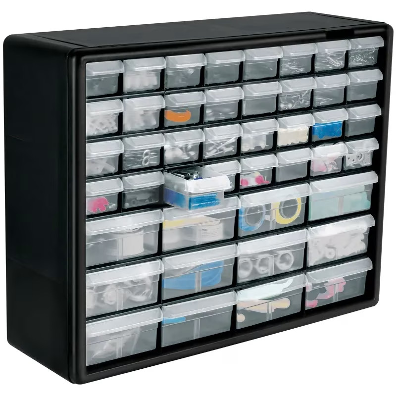 Organizador 44 Gavetas 51x16x40cm Compartimientos ABS Truper 102642