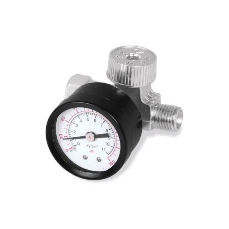  Regulador de Aire, Presion Max 160 PSI, 3 escalas de Medicion, 1/4 NPT, REGU-1/4 19239 Truper 17.79661 Regulador de Aire, Presi