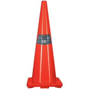 Conos de Precaucion 90 cm, Resistente a Impactos, Peso 3.65 kg, CONO-90 13126 Truper