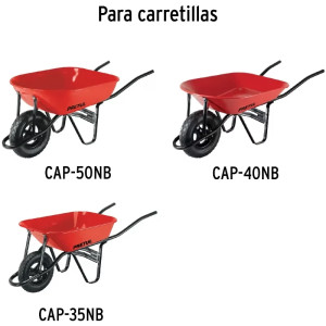 Llantas completa 16" Neumatica con Accesorios para carretilla Pretul 22650
