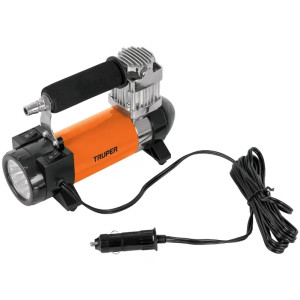 Compresora de Aire 12V Portatil para Auto con Maletin Truper 19999