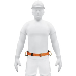 Cinturon de posicionamiento Talla 44 76cm x4cm, Truper 14652