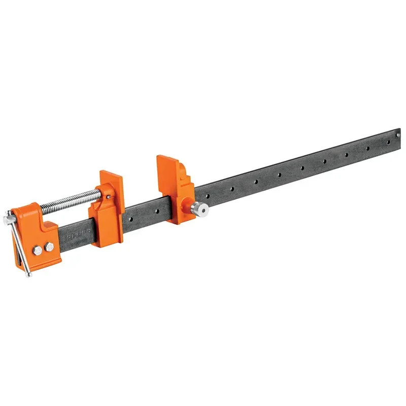 Prensa Sargentas con Solera Apertura 60" Largo 68", Hierro nodular Solera de acero, S5 17738 Truper