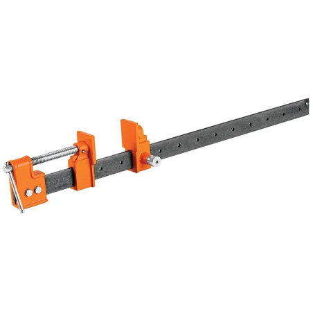 Prensa Sargentas con Solera Apertura 60" Largo 68", Hierro nodular Solera de acero, S5 17738 Truper