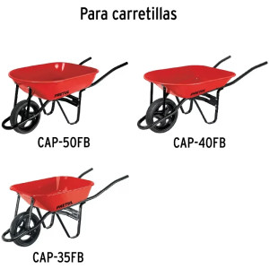 Llanta Completa Imponchable Carretilla con Accesorios, Pretul 22653