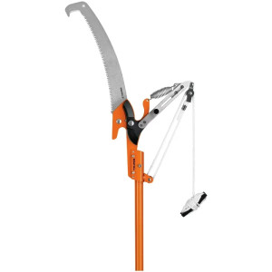 Tijera con mango Telescopico de Fibra de Vidrio 350cm Hoja SK5 16" Templada, Cuchilla 1 1/4", TR-82M-F 18410 Truper
