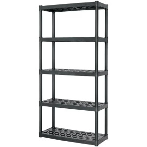 Estantes Plastico Uso Rudo 5 Repisas Ventiladas 350kg Truper 19943