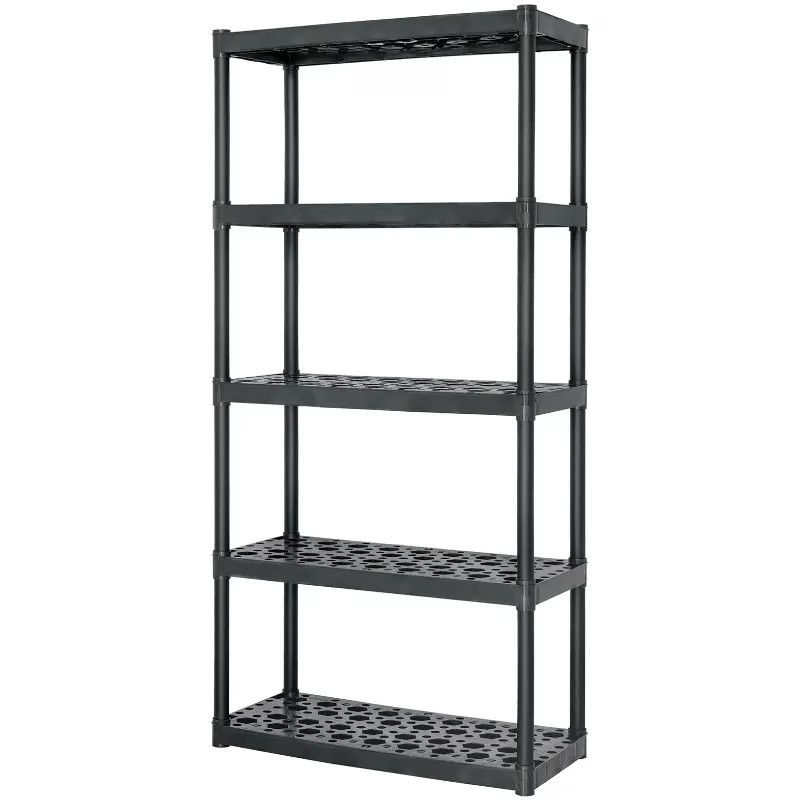 Estantes Plastico Uso Rudo 5 Repisas Ventiladas 350kg Truper 19943