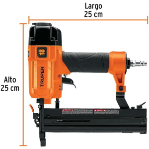 Engrapadora Neumatica Calibre 18 Corona 1/4" 1/4NTP Liberacion y Cambio Rapido, ENNE-120 13176 Truper