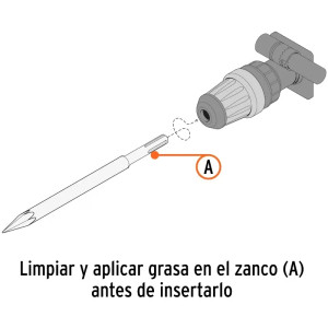 Juegos de Brocas y Cinceles SDS Plus 15 Piezas, Truper 11897
