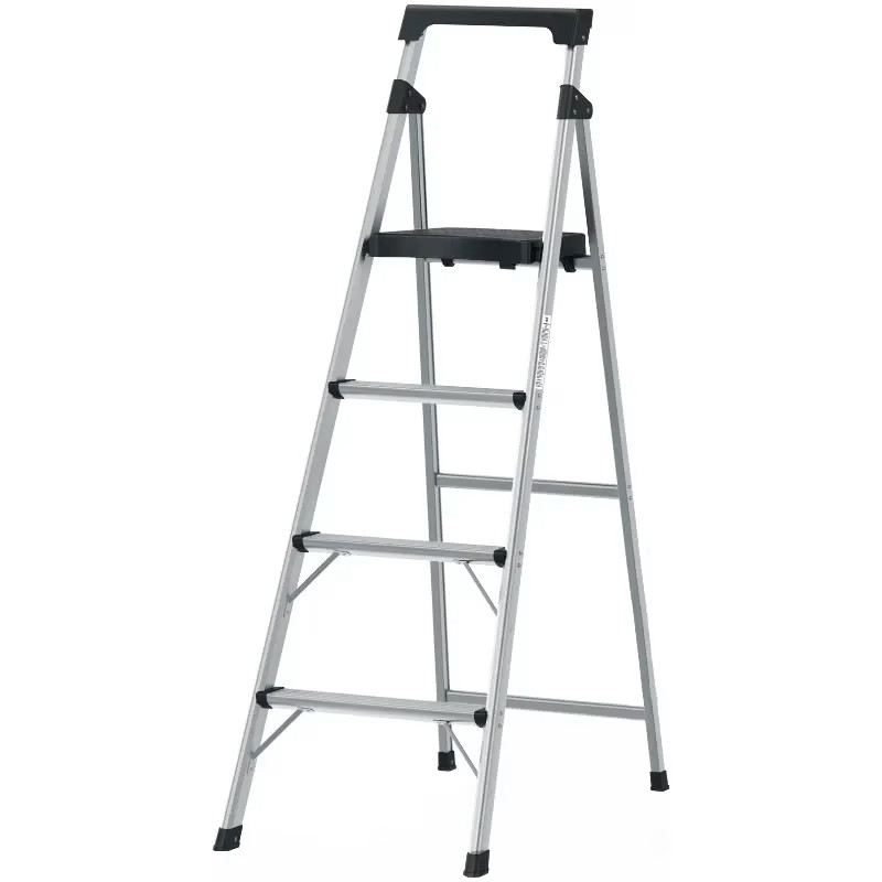 Escaleras Tubulares 4 Peldaños Plegables T3 Max2.8m Aluminio, Truper 16765