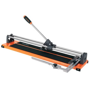 Cortador de Mayolica con Rodaje Corte 60cm, Riel de Acero Solido, Mango Ergonomico, CAZ-60B 12931 Truper
