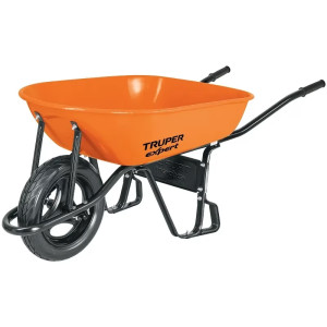 Carretillas 5.5 ft3 750kg Super Reforzado Calibre18 Imponchable, Truper 100416