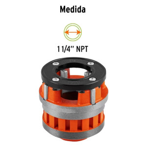 Dados para tarrajas 1-1/4" para 15721 T-852X, Truper 14504