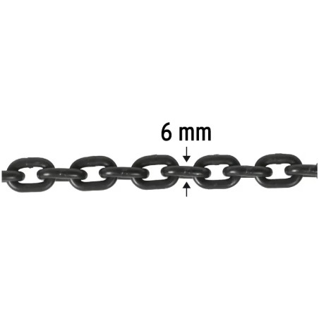 Tecle Industrial 1 Toneladas con Ratchet, Doble Trinquete, Mango con grip, Peso 6.6kg, POPA-1 16841 Truper
