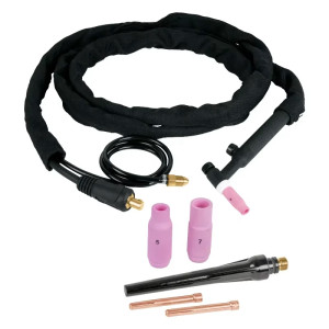 Juegos de 8 pz antorcha y accesorios soldadoras proceso TIG Truper 14112