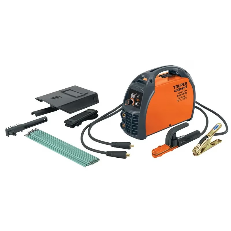 Soldadora Inversora 130A SMAW Bi-Voltaje, Truper 11787