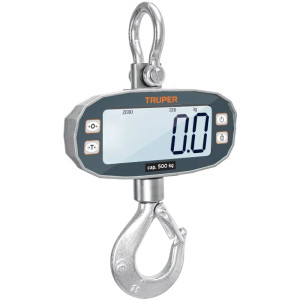 Balanzas Digital Colgante 500kg Recargable AutoApagado Truper 102543