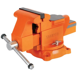 Tornillo de Banco Industrial Ancho de Mordaza 6", Apertura Max 6 7/8" Peso 24.2kg, TA-6 18594 Truper