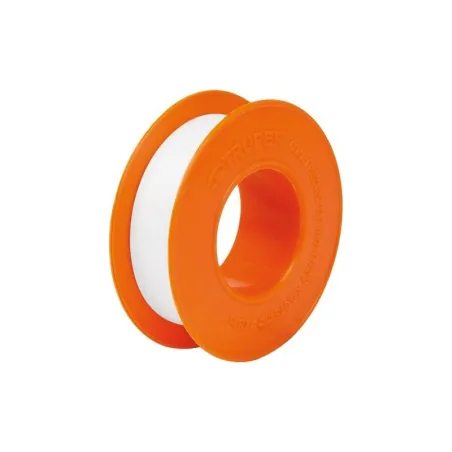  Teflon Sella Roscas 1/2" x13m E0.075mm sellar y prevenir fugas Truper 12512 0.847458 Teflon Sella Roscas 13m Ancho 1/2" Espesor