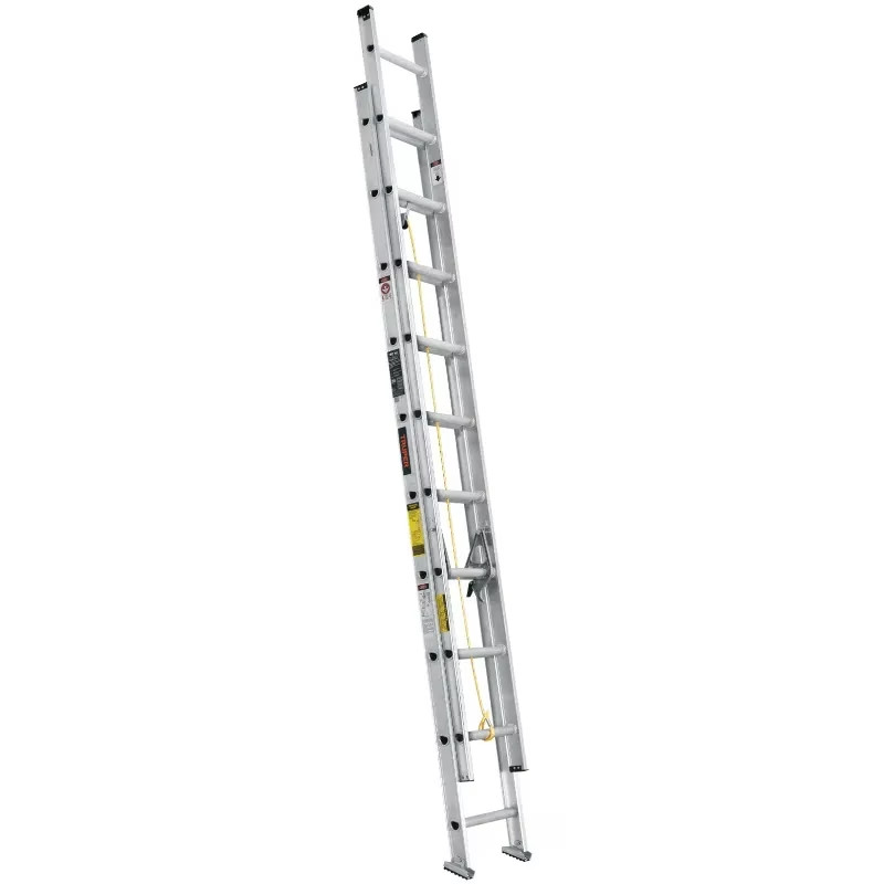 Escaleras Telescopicas 20 Peldaños T3 Max5.8m P11kg Aluminio, Truper 16027