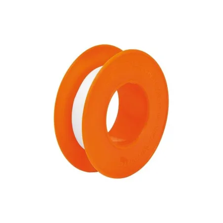  Teflon Sella Roscas 1/2" x7m E0.075mm Sellar y prevenir fugas Truper 12520 0.59322 Teflon Sella Roscas 7m Ancho 1/2" Espesor 0.