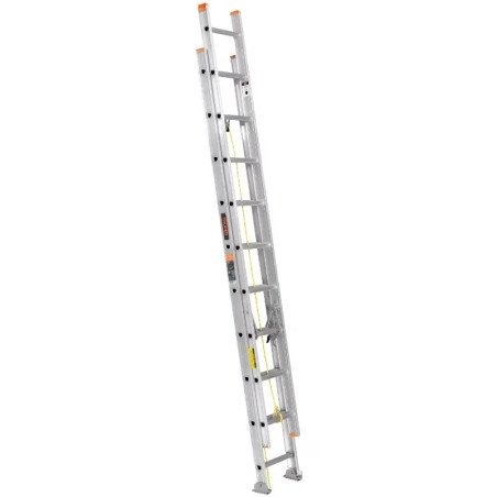 Escaleras Telescopicas 20 Peldaños T2 Max5.8m P16kg Aluminio, Truper 16758