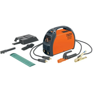 Maquina de Soldar Inversor Soldadoras 15 - 160A SMAW TIG, Incluye PortaElectrodo Careta y Cepillo, SOIN-120/160 13695 Truper
