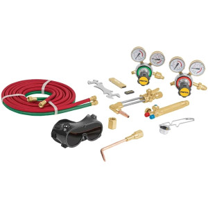 Equipo de corte y Soldadura para proceso Oxiacetileno Tipo Harris, Escalar BAR PSI, CORSOL-P 21576 Pretul