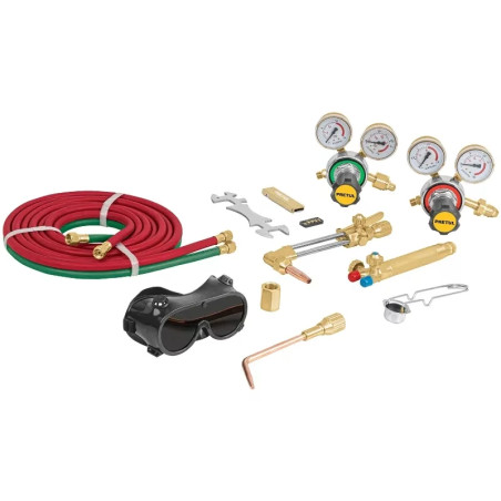 Equipo de corte y Soldadura para proceso Oxiacetileno Tipo Harris, Escalar BAR PSI, CORSOL-P 21576 Pretul