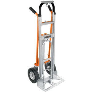 Carreta de Carga 350kg Convertible Aluminio Robusto 3en1 Diablo, Truper 16188