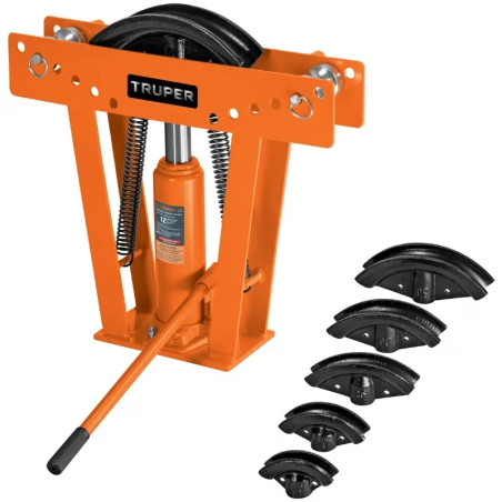 Doblador de Tubo Hidraulico 12 Toneladas, para Tubos de 1/2" a 2", DTH-12 12883 Truper